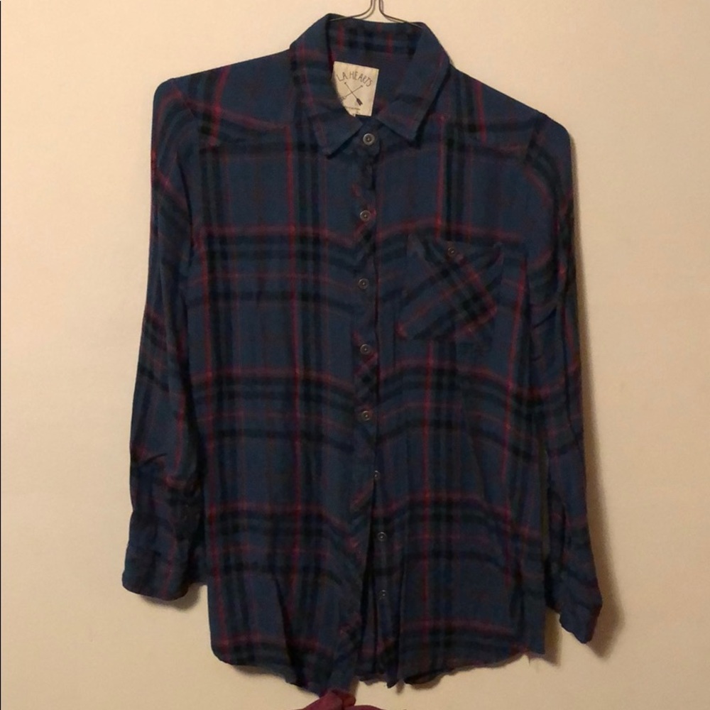 Long sleeve flannel
